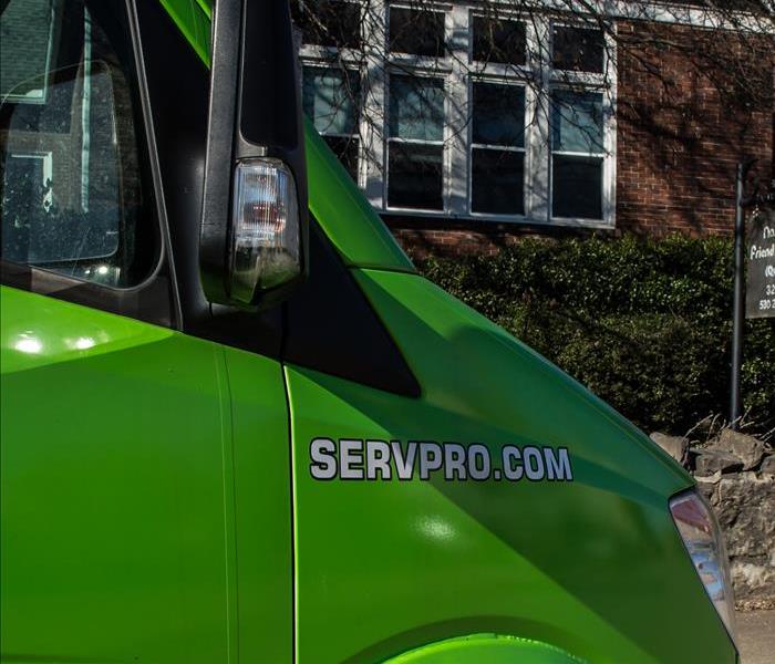 SERVPRO truck