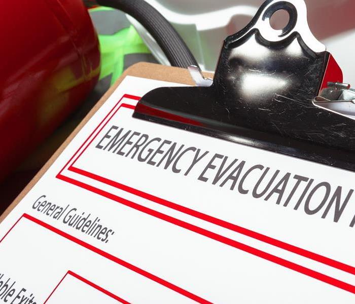 A fire evacuation plan checklist